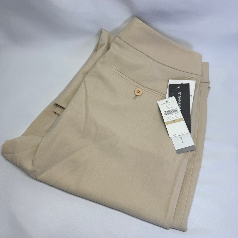Josephine Chaus Womens Capri Pants in Light Beige